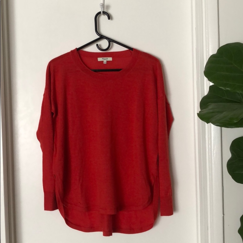 Red Madewell Pullover